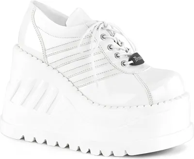 Produktbild von STOMP-08 Damen Halbschuh von DemoniaCult, Weiß  , EU 35, US 5