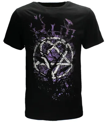 Produktbild von HIM Crows offizielles Band-T-Shirt - XXL