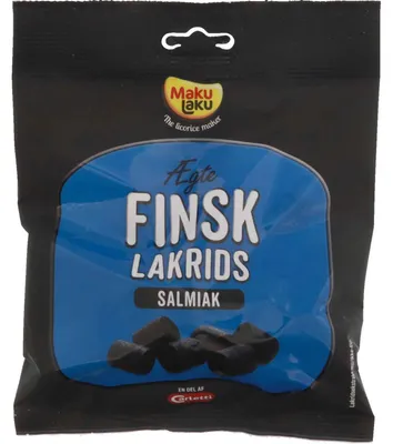 Produktbild von Makulaku Ægte Finsk Lakrids Salmiak 200g