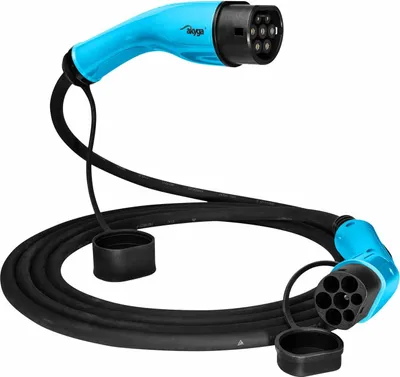 Produktbild von EV Ladekabel Akyga AK-EC-16 für e-auto Typ 2 Ladedose Renault Zoe BMW 32A 22kW 6m