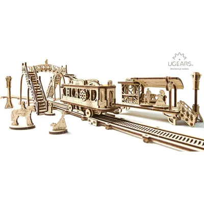 Obrázok produktu pre UGEARS 3D puzzle Tramline 284 dielikov