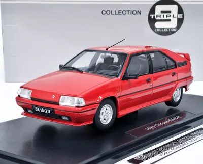 Obrázek produktu pro Citroën BX GTI (1990) red/black interior Triple9 1:18