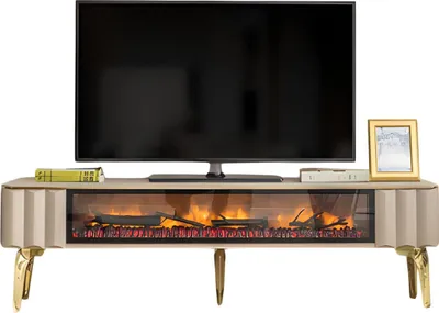 Immagine prodotto di Lussuoso mobile TV con innovativo design a fuoco e cassetti