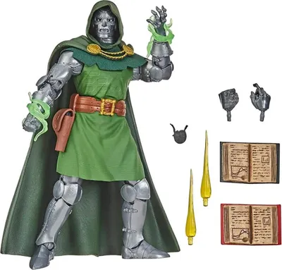 Immagine prodotto di Figura dei Fantastici Quattro della Marvel, Dottor Destino, 15 cm