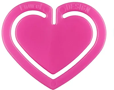 Produktbild von Büroklammern Herzklip 30mm VE=100 Stück pink