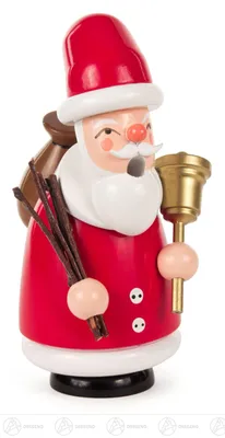 Zdjęcie produktu dla Wysokość palącego mężczyzny Father Christmas = 13 cm NOWOŚĆ