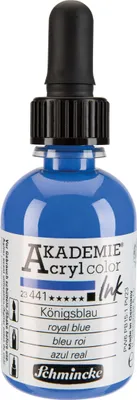Produktbild von Schmincke Akademie Acryl color Ink 50ml Königsblau 23441024