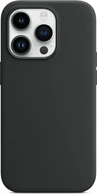 Zdjęcie produktu dla Etui ochronne SOONTEC (czarne) do Apple iPhone 14 Pro, silikonowe etui ochronne na telefon komórkowy