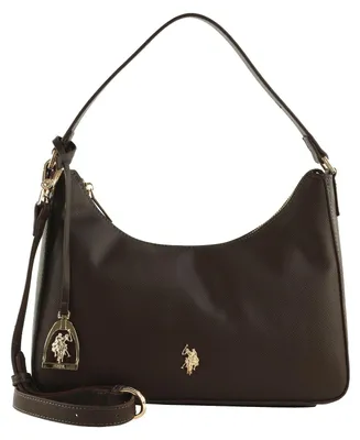 Immagine prodotto di U.S. POLO ASSN. borsa a tracolla borsa a tracolla Jones Hobo Bag Dark Brown marrone scuro