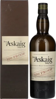 Immagine prodotto di Port Askaig Islay 100 PROOF Islay Single Malt 57,1% Vol. 0,7l in confezione regalo
