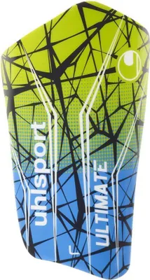 Image de uhlsport Ultimate Protège-tibias bleu/vert L
