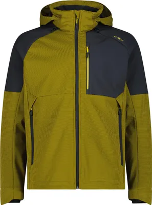 Produktbild von Cmp Man Jacket Zip Hood Gold Green Gold Green 56