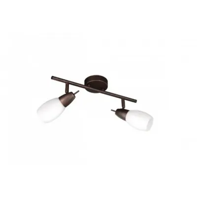 Produktbild von Massive Spot 509624310, 2 Glühbirne(n), Fluoreszierend, E14, 2700 K, IP20, Braun