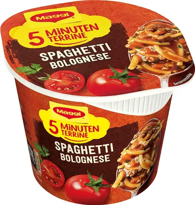 Immagine prodotto di Maggi - Terrina 5 minuti - SPAGHETTI alla bolognese - 60g