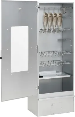 Immagine prodotto di Forno Affumicatore BBQ Generatore Fumo Freddo Acciaio Zincato