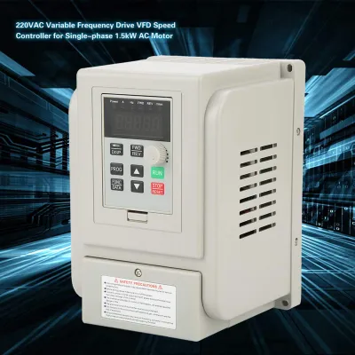 Frequenzumrichter 1,5 kW, 220 V AC, VFD-Steuerung, einphasig