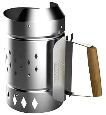 Produktbild von Mr.Gardener Anzündkamin XL, Stahl, verzinkt, 8331H