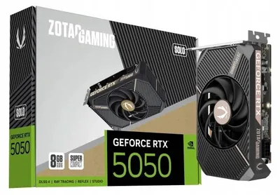 Zdjęcie produktu dla Zotac GAMING GeForce RTX 3050 Eco, GeForce RTX 3050, 8 GB, GDDR6, 128 bit, 7680 x 4320 px, PCI Express x8 4.0