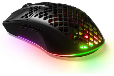 Obrázok produktu pre Steelseries Aerox 3 Wireless, Pravoruké, Optický, RF Wireless + Bluetooth, 18000 DPI, 1 ms, Čierna