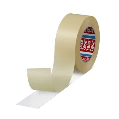 Produktbild von tesafix 4939 doppelseitiges Verlegeband, 25 m x 50 mm, transparent