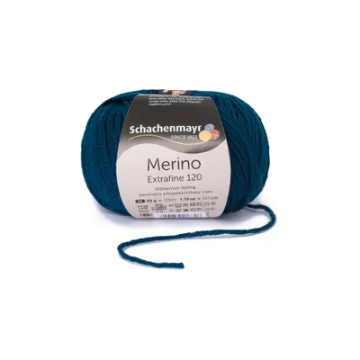 Immagine prodotto di Schachenmayr Merino Extrafine 120, 50g Filati per maglieria a mano Teal