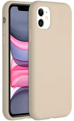 Imagen del producto de Funda Trasera de Silicona Líquida para Apple iPhone 11 - Stone