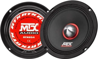 Immagine prodotto di Altoparlante MTX RTX654, 16,5 cm, 125 W RMS, alta efficienza, 4 ohm