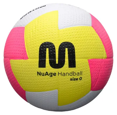 Produktbild von Meteor - "Nuage" Handball MR2532 (Einheitsgröße) (Weiß/Gelb/Pink)