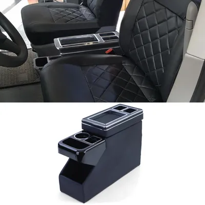 Productafbeelding van Armleuning met opbergvakken en opbergruimte voor VW Bus T5 vanaf 2003