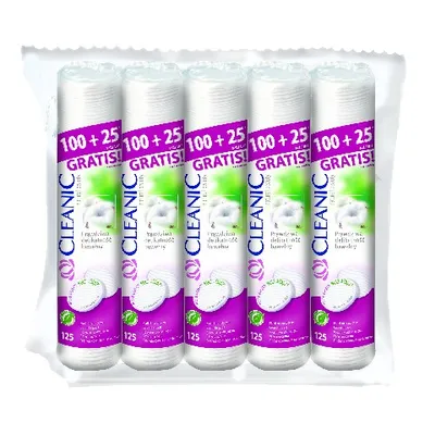 Obrázok produktu pre Cleanic Pure Effect Okrúhle Kozmetické Vankúšiky 5 X 125 Ks