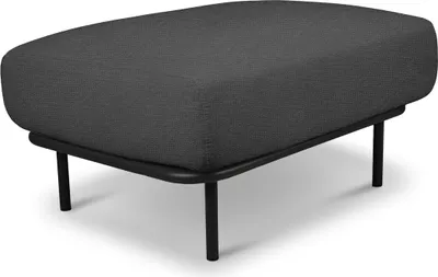 Produktbild von Outdoor Fußhocker Hocker Zuzu Gartenlounge Lounge 85x64 Grau