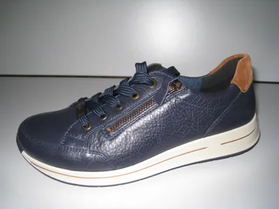 Immagine prodotto di Ara scarpa sportiva larga H con lacci blu