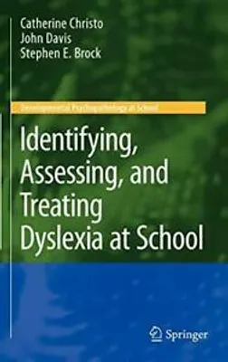 Immagine prodotto di Identifying, Assessing, and Treating Dyslexia at School