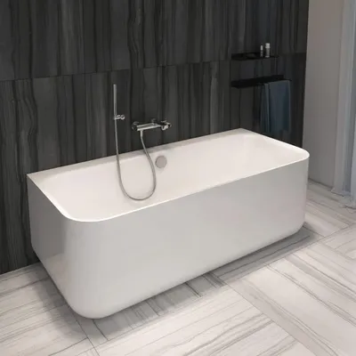 Zdjęcie produktu dla Wanna wolnostojąca Steinkamp Living, wymiary 180 x 80 cm, z odpływem M5
