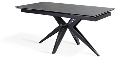 Immagine prodotto di Tavolo Allungabile 160/240x90x76 cm in Vetroceramica Match 2 Grigio Opaco