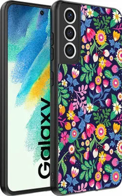 Obrázok produktu pre Vhodné pre Samsung Galaxy S21 FE Puzdro na telefón s kvetinovou potlačou - TPU zadný kryt puzdro kvetinový dizajn - Smartphonica