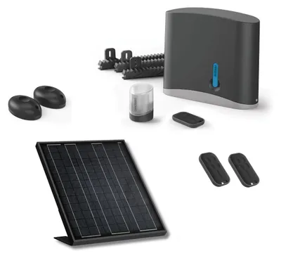Produktbild von Solarantrieb für Schiebetor Zenia SE + 2 zusätzliche Fernbedienungen (3 insgesamt) - Avidsen