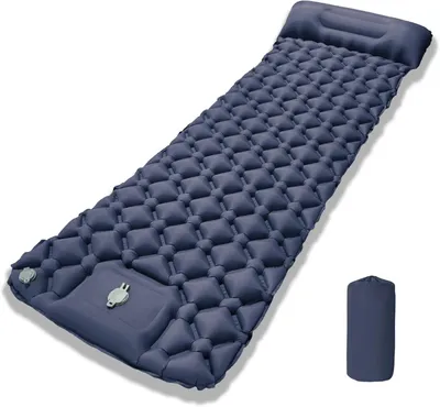 Produktbild von Omgoods – Isomatten für Camping – Ultraleicht mit Fußpumpe und Kissen