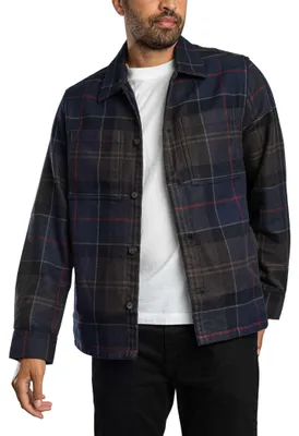 Produktbild von Barbour Tartan-Overshirt, Blau L