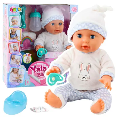 Obrázok produktu pre Detská bábika na močenie Sada príslušenstva Zvuky 35 cm