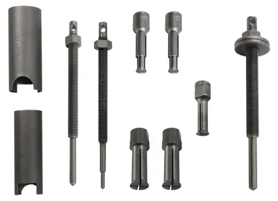Produktbild von Innenabzieher Satz für Lager - Hülsen-Typ - 9–30 mm Innendurchmesser - 45# Kohlenstoffstahl - Für Motorradreparatur - Schwarz