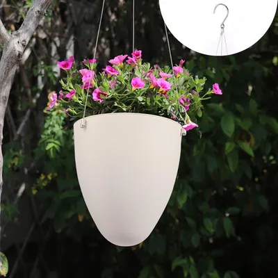 Image de Cache-pots pour plantes suspendues - modernes et décoratifs - lot de 2