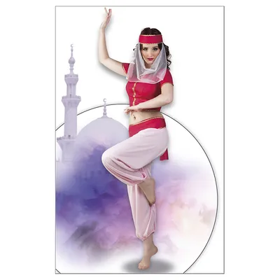 Produktbild von Damen Kostüm (Orientalische Tänzerin) Größe: M (36/38)