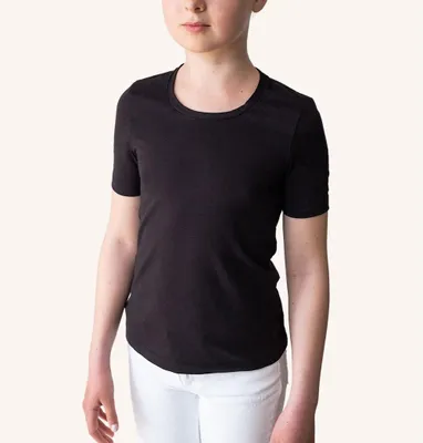 Produktbild von Swedish Posture 0327B0, Rücken, Schulter, Unterstützung, Baumwolle, Schwarz, Junior, Unisex