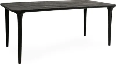 Obrázok produktu pre Jedálenský stôl MaMaison LAMINAR 200 čierna / drevo