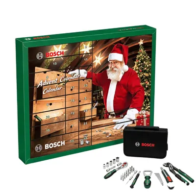 Produktbild von BOSCH Adventskalender Werkzeug 2026 Männer Heimwerker Mann (Heimwerker, Handwerker, Mann, Herren, Weihnachtskalender, 24-tlg)