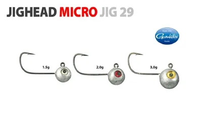 Produktbild von Spro Micro Jighead Jig 29 - 5 Jighaken, Größe:3g / Gr. 2