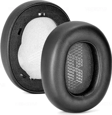 Produktbild von Ersatz-Ohrpolster Für Jbl E65Bt, Memory-Schaum Mit Proteinleder, Für Lange Tragedauer Und Bessere Geräuschdämpfung