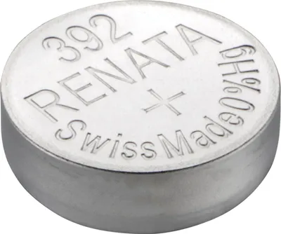 Image de Pile bouton RENATA 392, 45 mAh, à l'oxyde d'argent