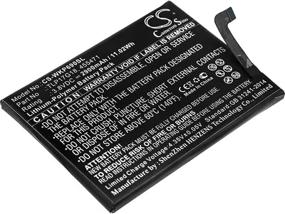 Produktbild von TECHTEK Akku Kompatibel mit [Wiko] P6901, Wim Lite Ersetzt 455471, für TLP17G18